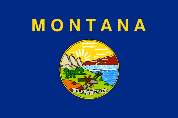 Flag of Montana, USA